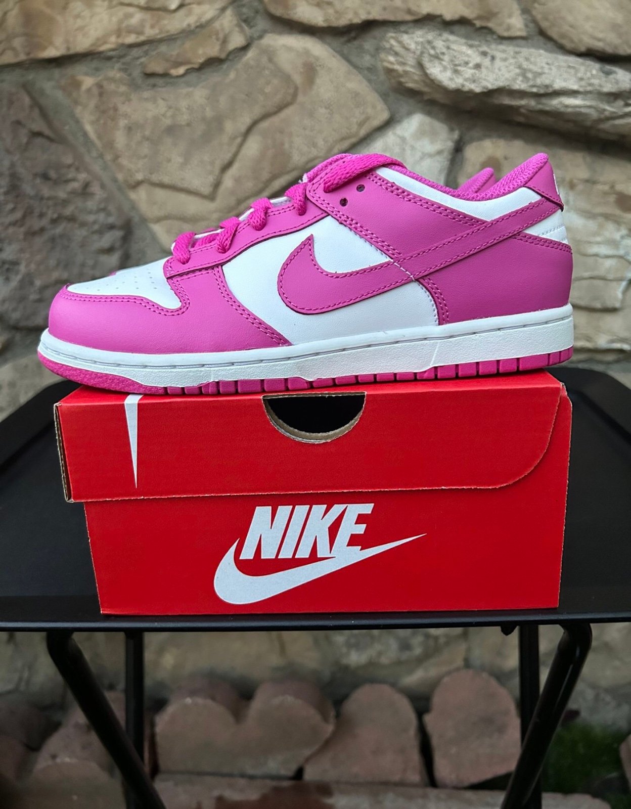 Nike Dunk Low “Active Fuchsia” Size 12c