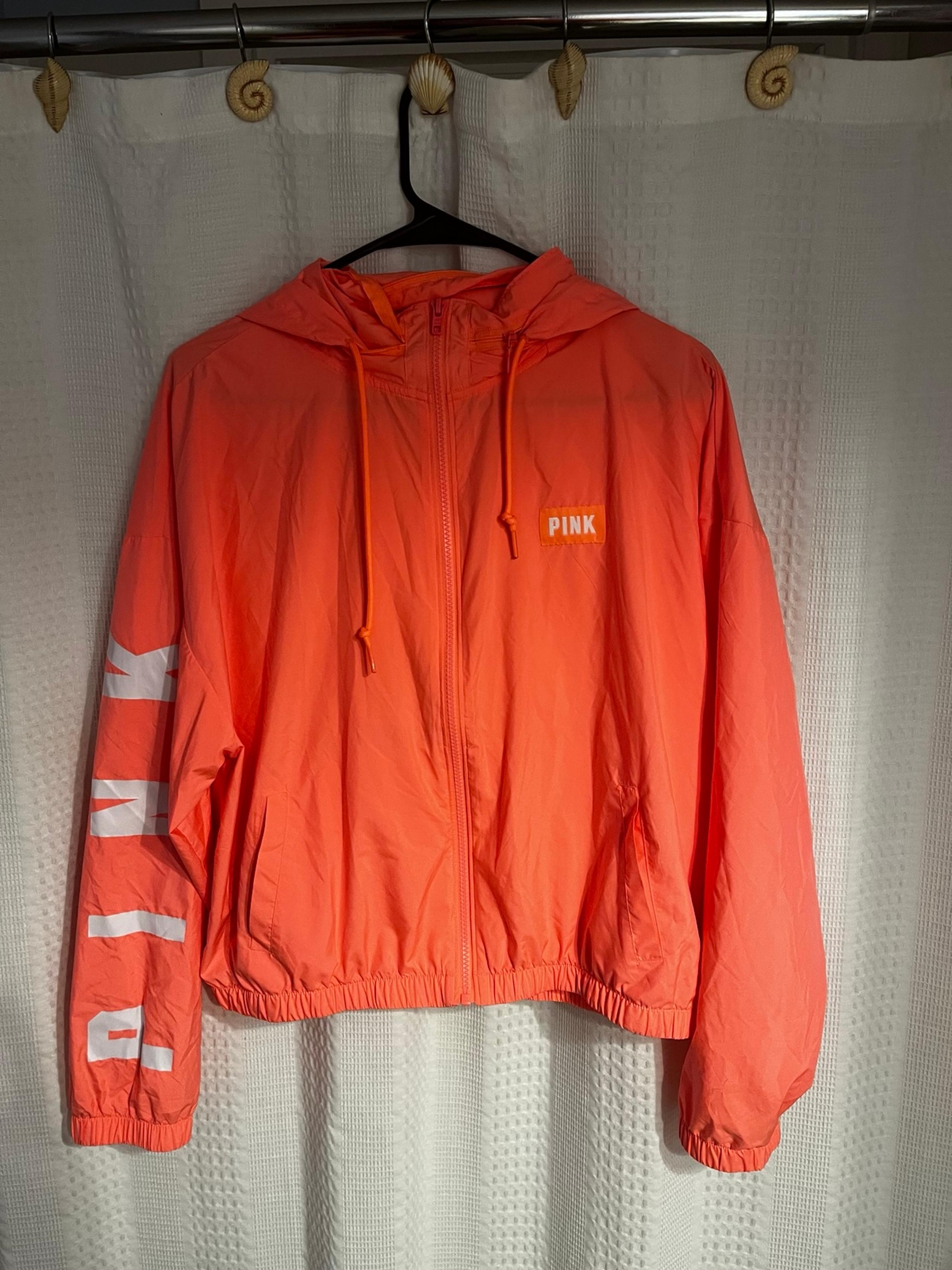 Victoria’s Secret Women’s Hooded Full Zip Windbreaker