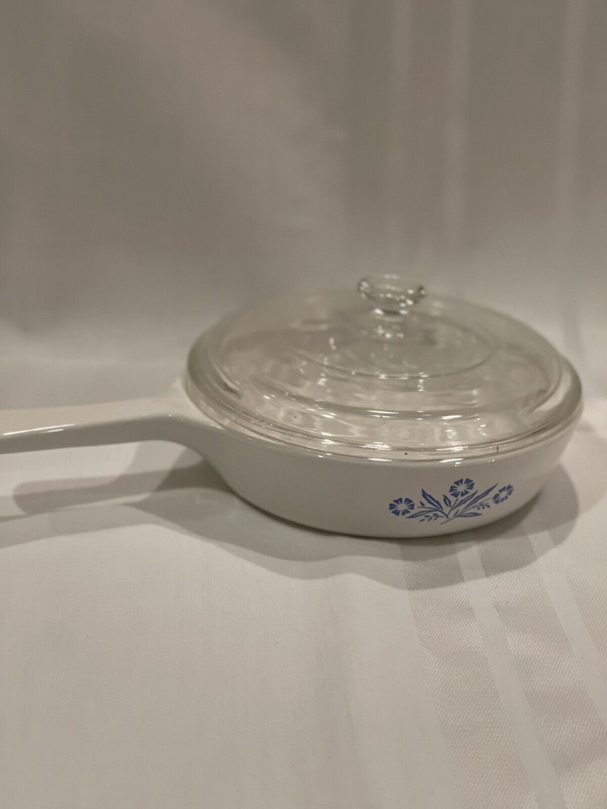 Corning Ware Sauce Pan with Lid 6 1/2   P-83-B Blue Cornflower Vintage USA