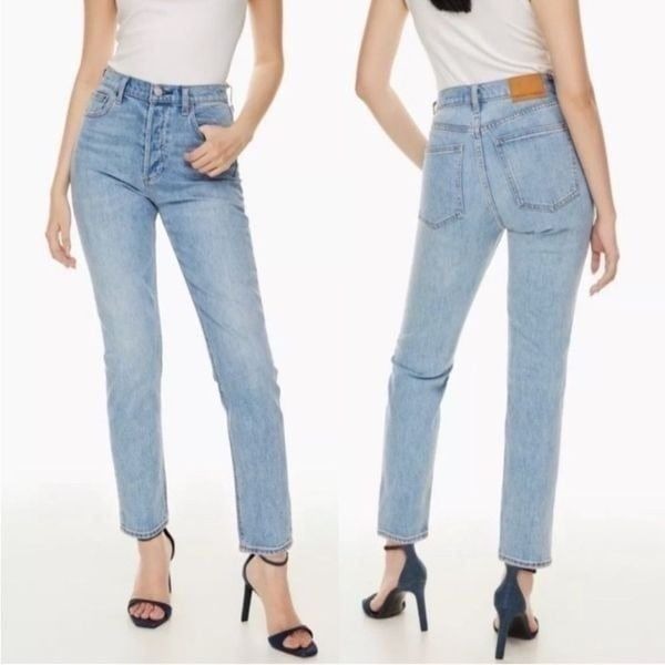 Aritzia Denim Forum The Yoko High Rise Slim Jeans Size 26L