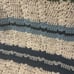 Handmade Afghan Brand New Hand Crocheted Blanket Queen 82in x 74in Green Blue