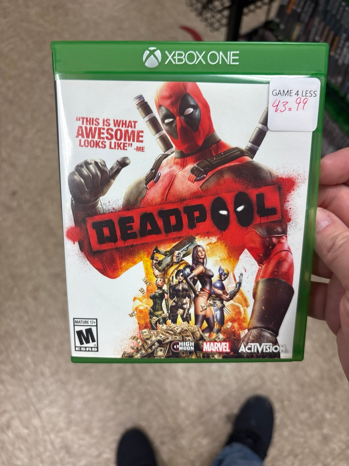 Deadpool for Xbox one
