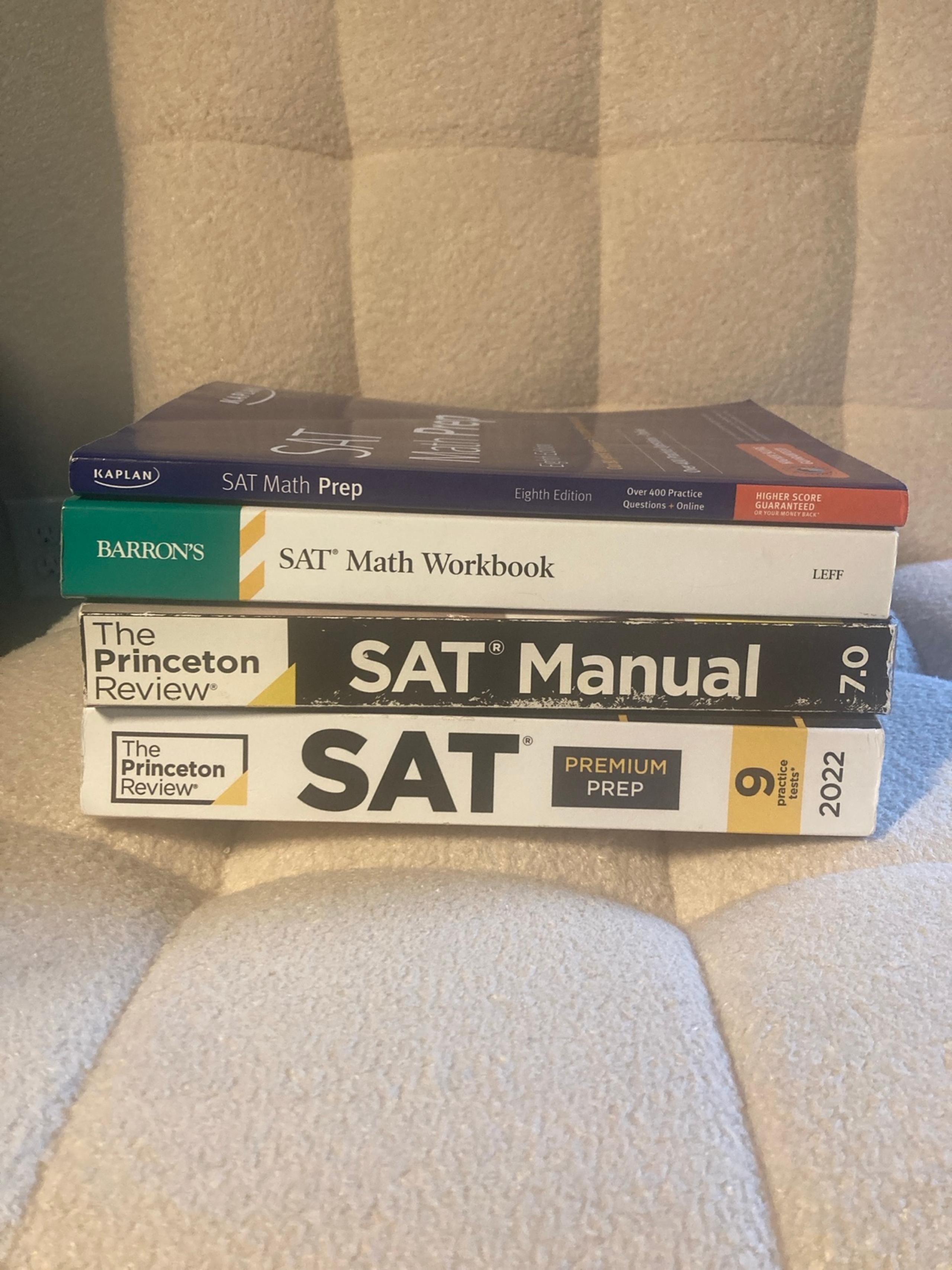 SAT Test Prep Books Set