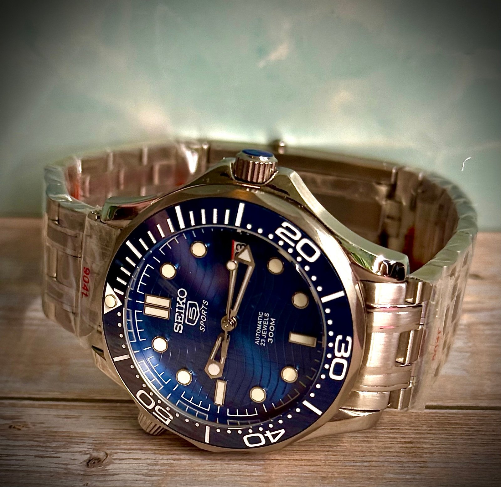 Seiko 5 Seamaster Mod|Oiled|Regulated|Bracelet&NATO|Automatic Watch