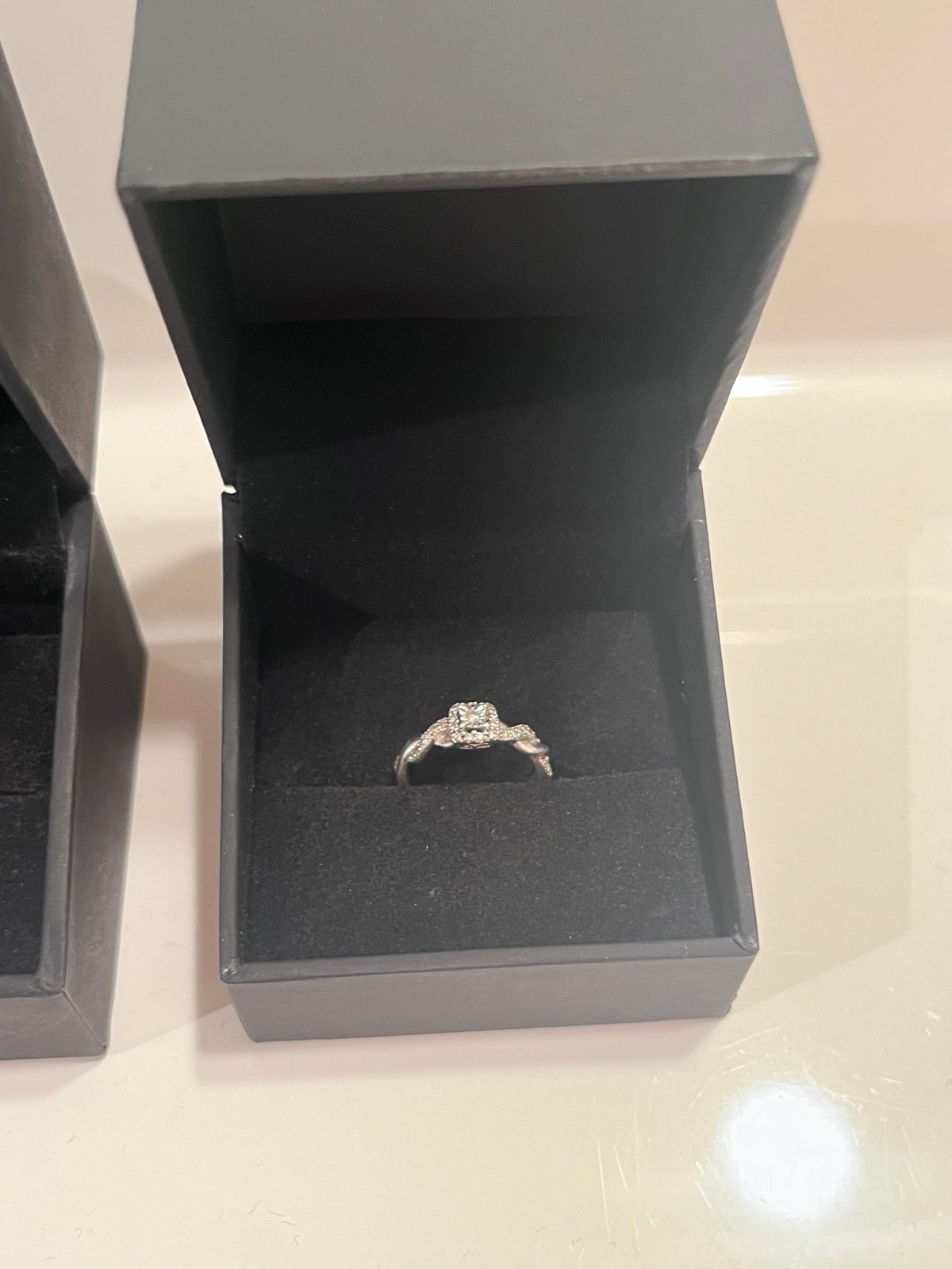 Size 7 Diamond Engagement Ring