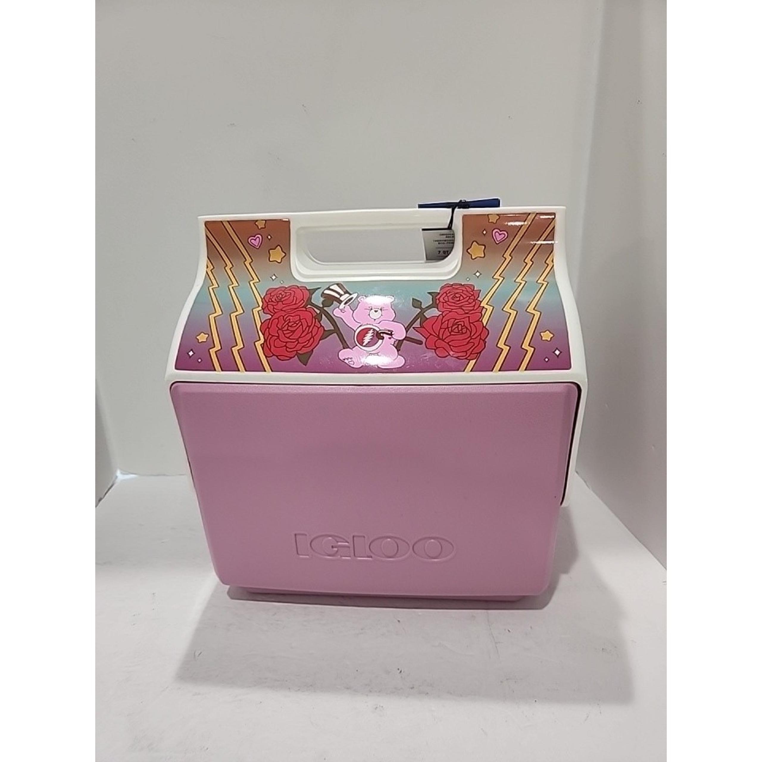 Grateful Dead Care Bear Igloo Playmate 7 qt Cooler 2021 New No Box RARE! Read