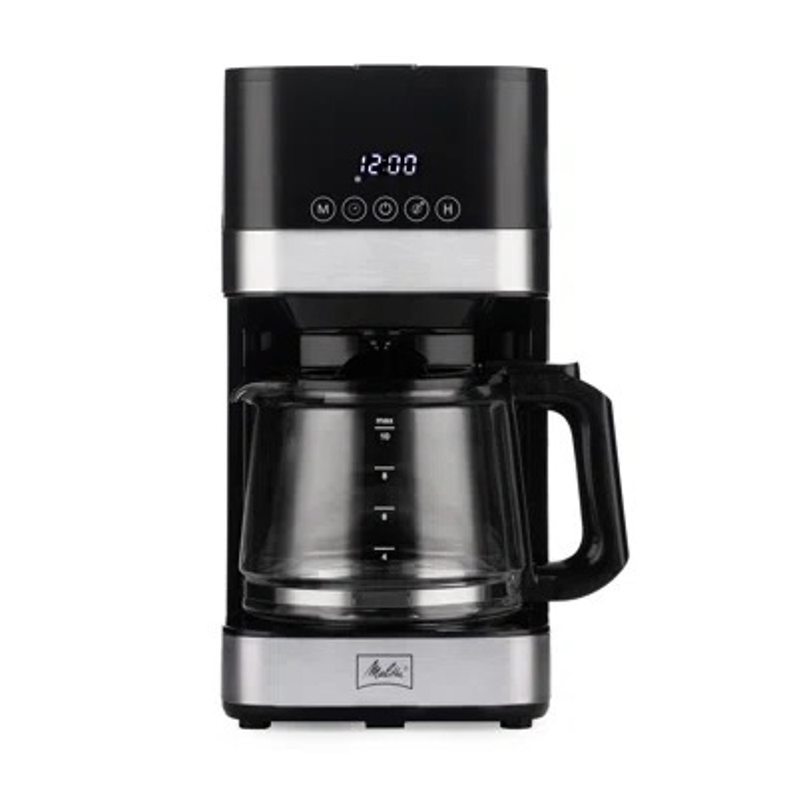 Melitta Aroma Tocco 10-cup Drip Coffee Maker With Glass Carafe And Touch Control
