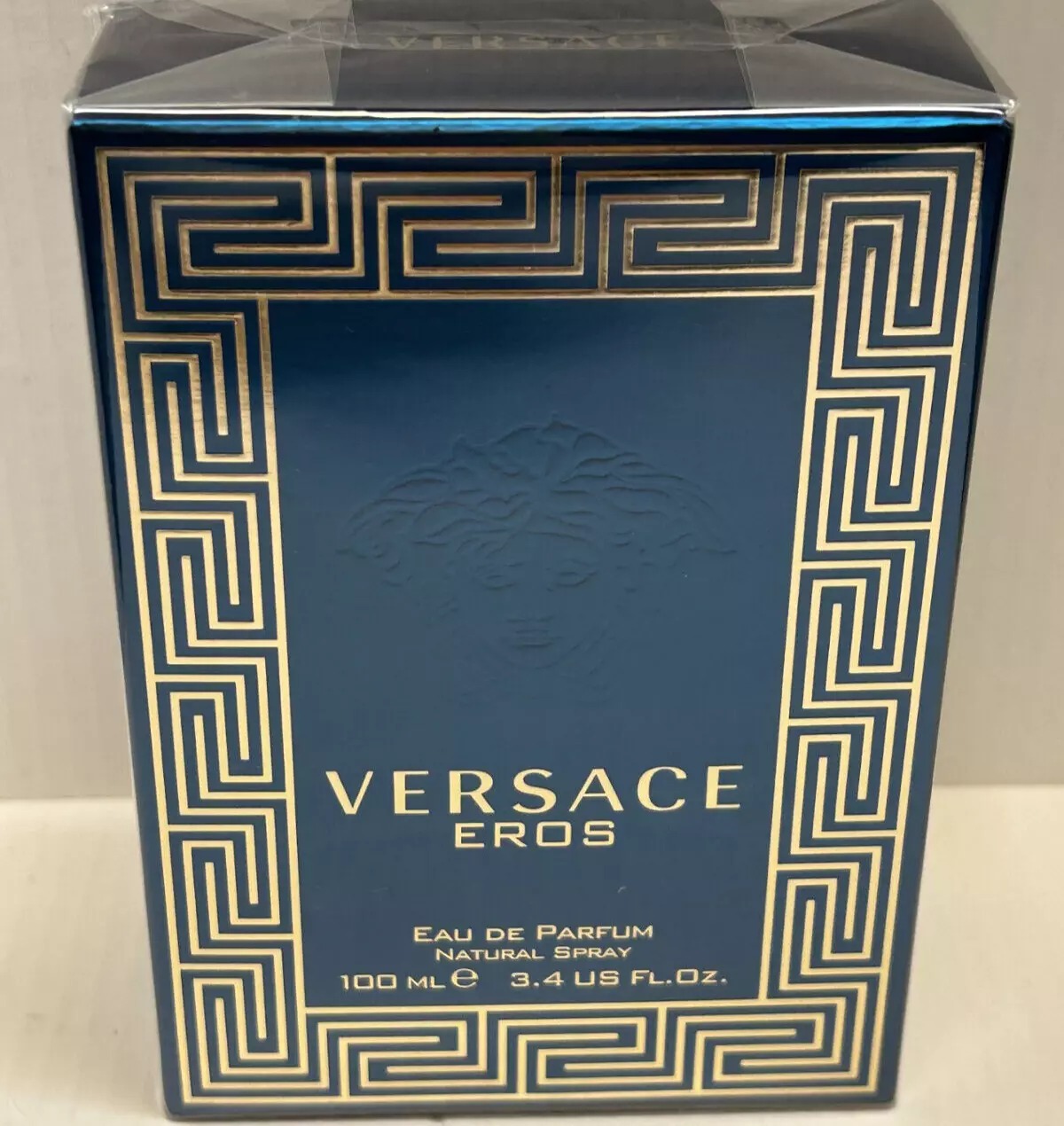 Versace Eros Eau De Parfum Spray 100ml/3.4fl oz New In Sealed Box