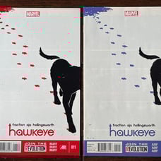 Hawkeye #11 (Marvel 2013) 1st & HTF 2nd PRINT * Kate Bishop * Aja * Fraction *