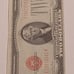 1928 Red Seal Nicer Whiter Two Dollar Note USA Genuine Nice better condition