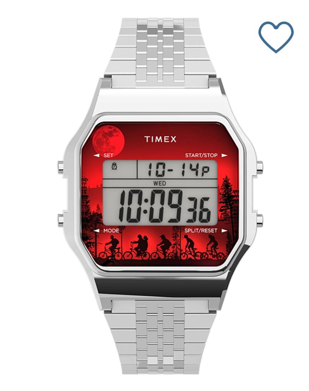 Timex Retro Digital Stranger Things Watch Watches