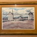 Framed Donald Teague Windmills of Don Luixote Framed Art Print
