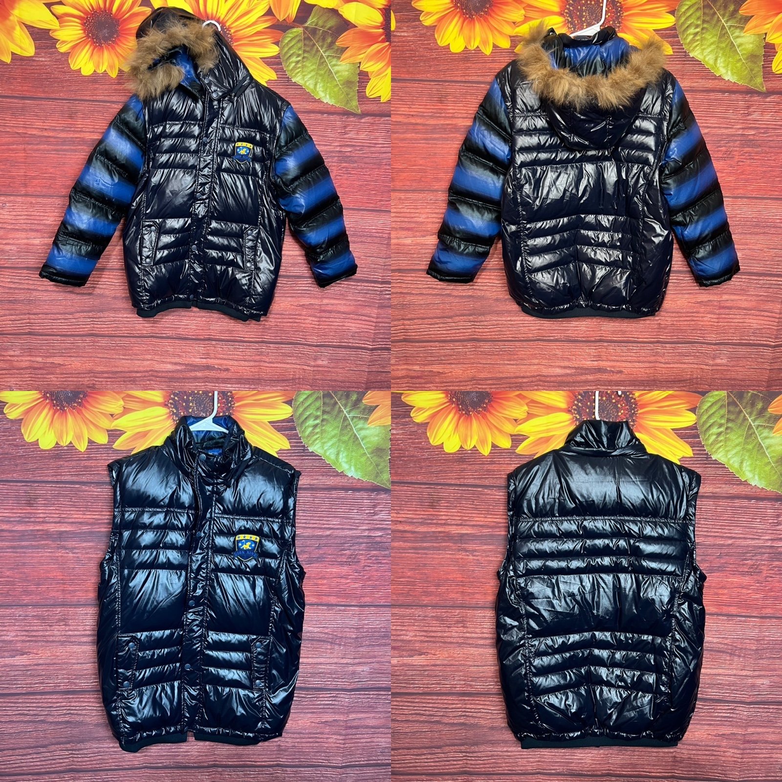 The Lion King Puffer Jacket Vintage Long Sleeves Puffer Vest Disney Japan