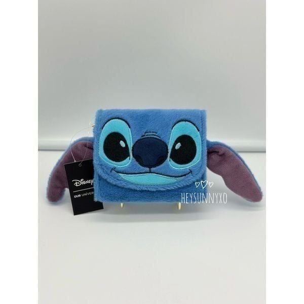 Our Universe Disney Lilo & Stitch Plush Figural Wallet