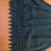 Black Lace Halter Crop Top Size Small