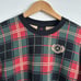 Air Jordan Essential Crest Plaid Fleece Crewneck Sweater Women's Size Large