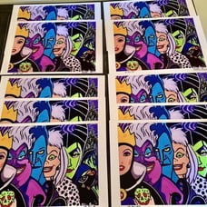 Disney Villains Limited Edition Prints #