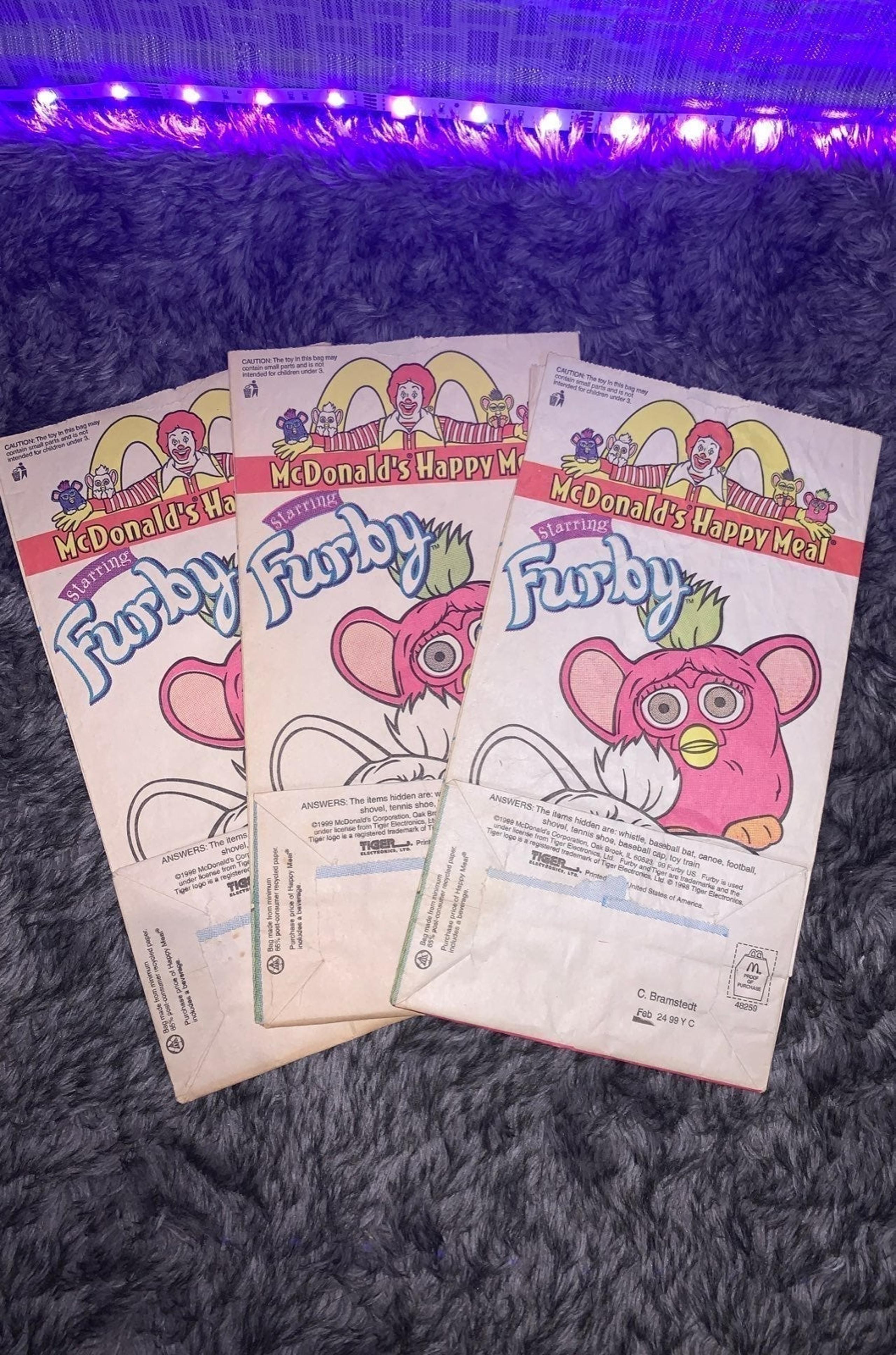 Vintage Happy Meal Bags