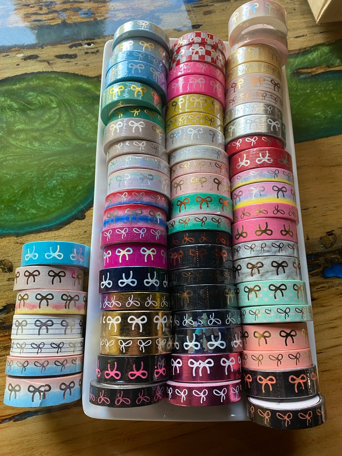 Huge simply gilded washi bundle