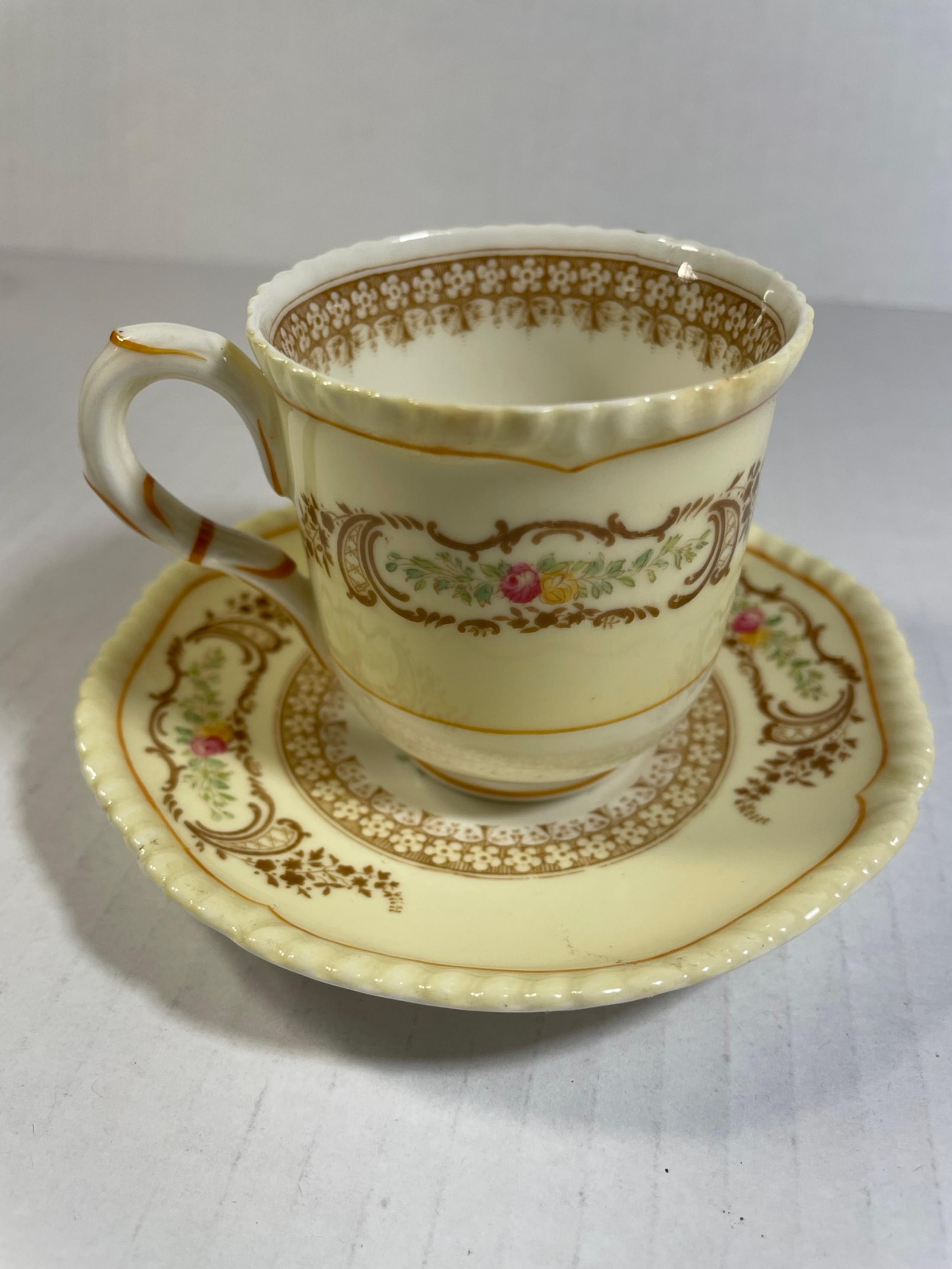 Royal Worcester teacup and saucer
