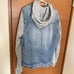 H&M Hooded Denim Jacket XL
