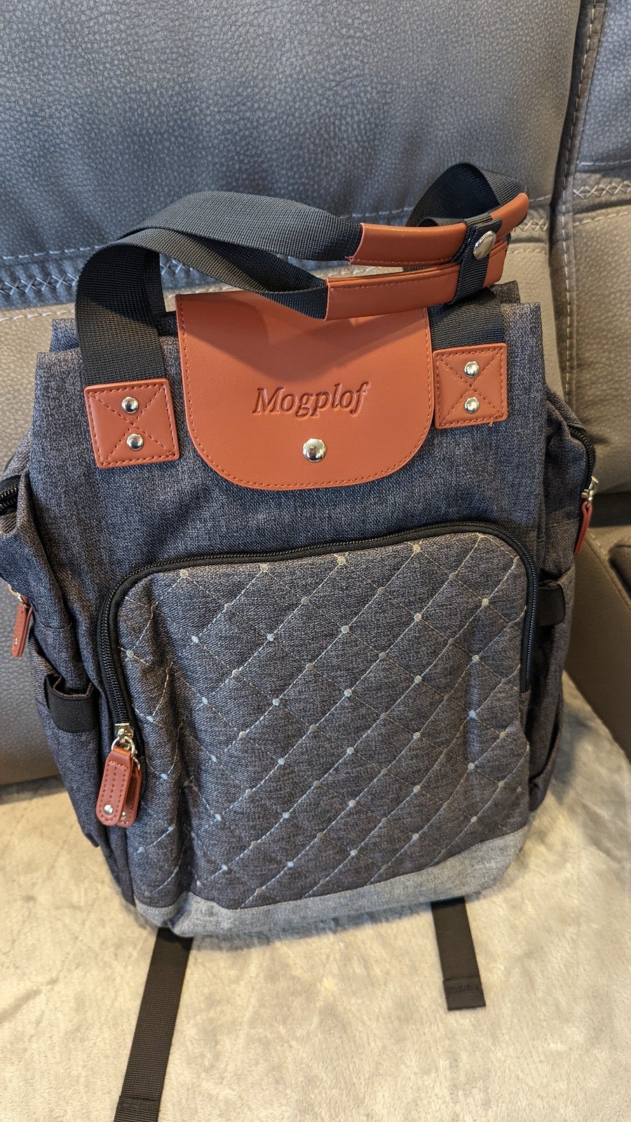 New Mogplof Diaper bag!