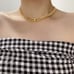 Gold necklace