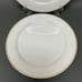 Villeroy & Boch Luxembourg Adriana 0143 White Gold Dinner Plates 11 3/8 Lot of 2