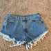Levi’s 505 Reworked Light Wash Denim Shorts 33”
