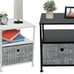 Nightstand Shelf w/ Drawer
