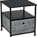 Nightstand Shelf w/ Drawer
