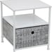 Nightstand Shelf w/ Drawer
