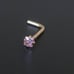 Solid 14kt Gold Nose Stud Piercing