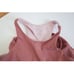NWOT Nylora Set Mauve Pink Crop Top with Built In Bra and Leggings S