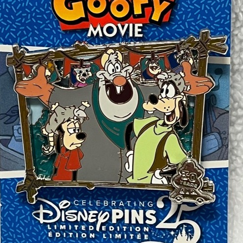 2025 Disney "A Goofy Movie" 30 Years Goofy & Max Limited Edition 4000 Pin - New