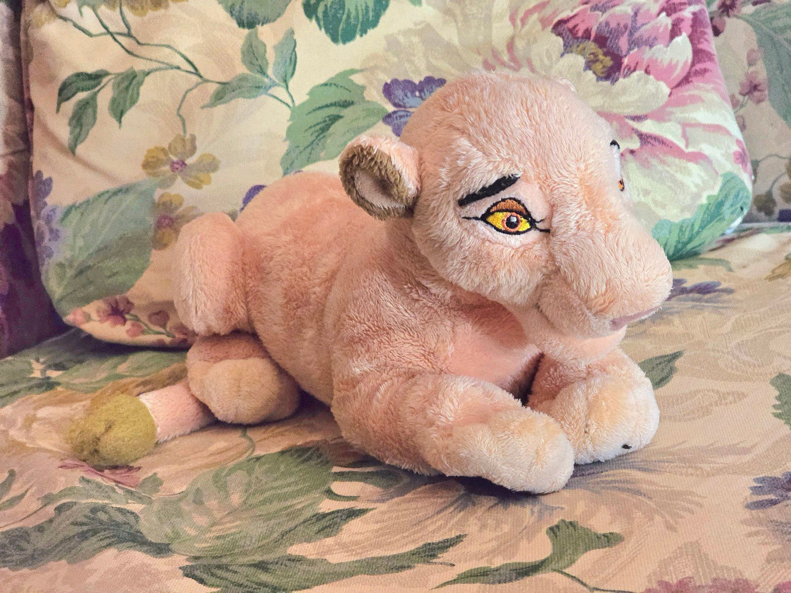 Lion King Sarabi Nala Plush Beanie WDW Disney World RARE
