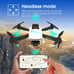 Drone with Camera 4K, Drones for adults, WiFi FPV RC Quadcopter with Ge