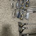 Golfclubs and lynx bag