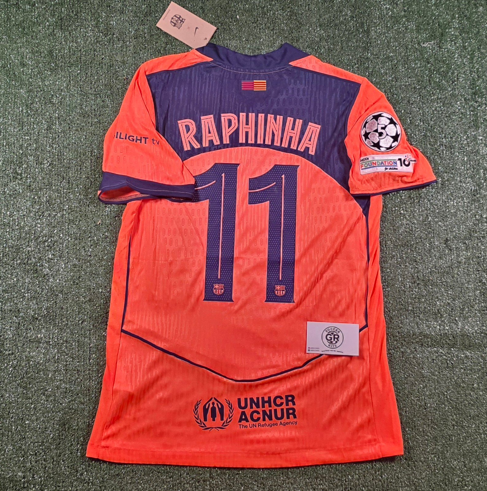 FC Barcelona 25/26 Third Kit – Raphinha #11 (Player Version) Large