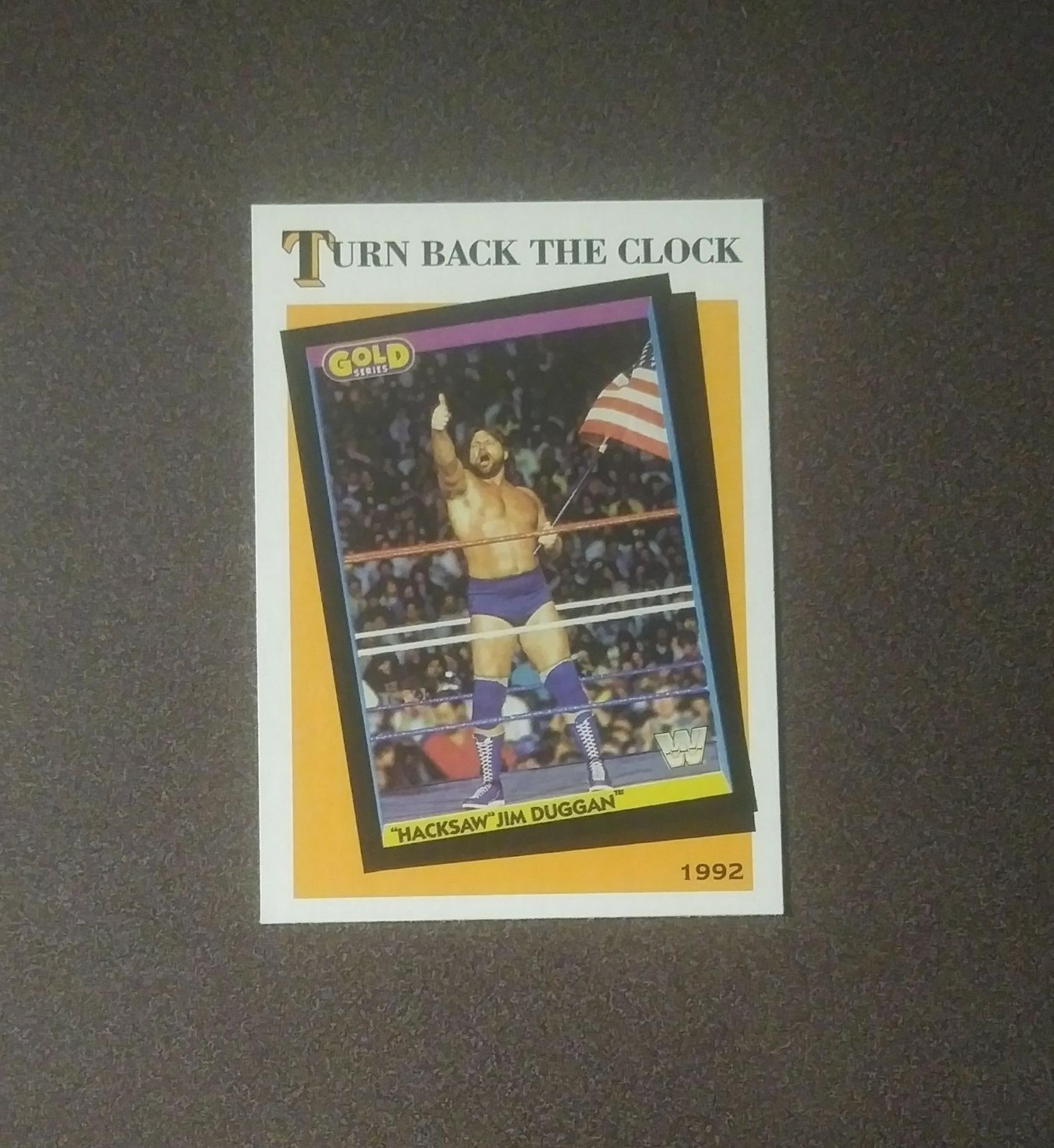 2016 Topps WWE Hacksaw Jim Duggan #7
