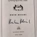 Tender at the Bone by Ruth Reichl, SIGNED COPY (1998 Hardcover) Memoir, Food