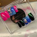 Hand Drawn Dexter and DeeDee acrylic nails
