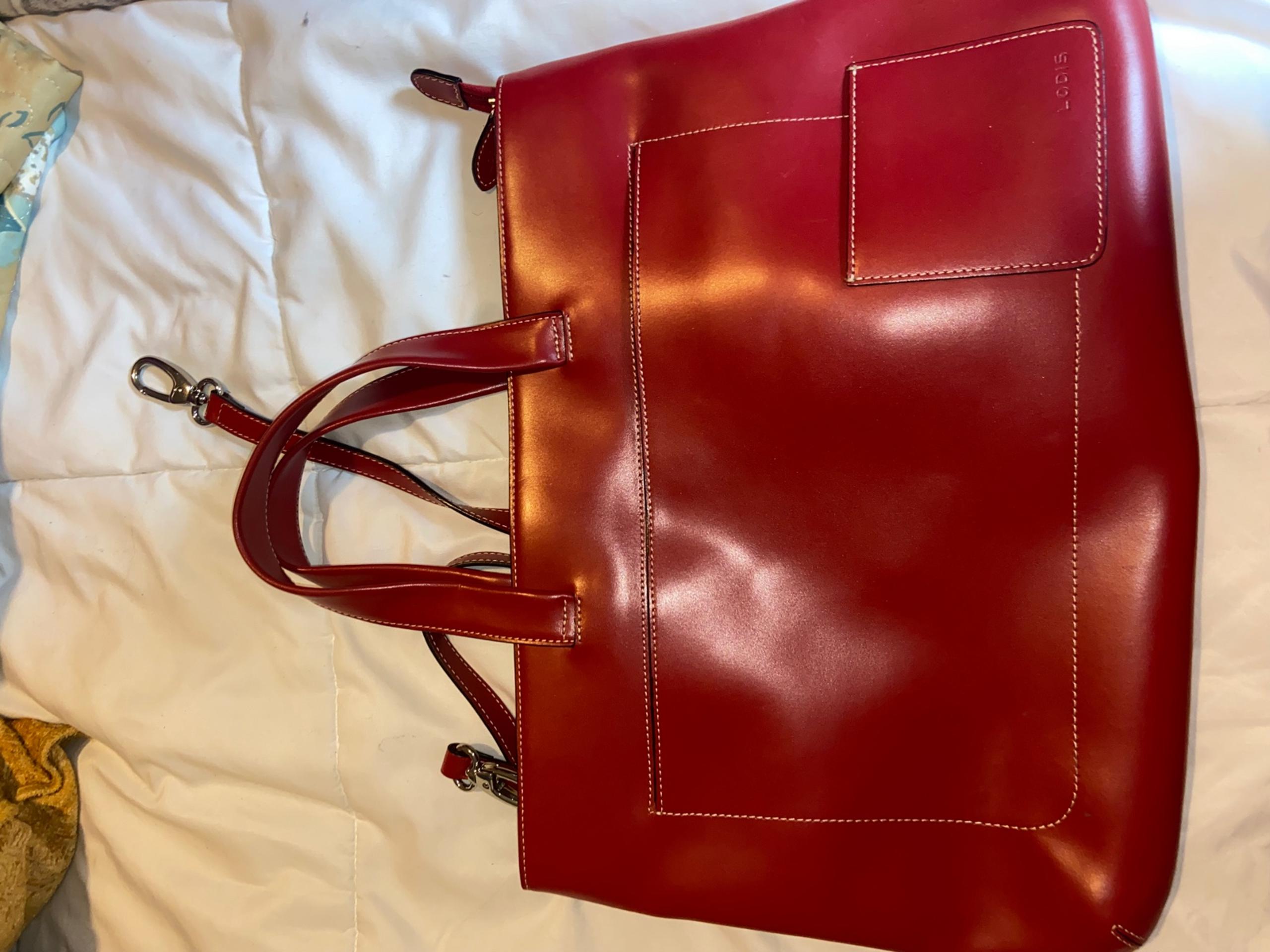 Soft Red Lodis Bag