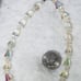 Vintage Crystal Glass Choker AB Necklace