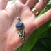 amethyst gem necklace