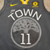 Authentic Nike Golden State Warriors Klay Thompson The Town Swingman Jersey 48