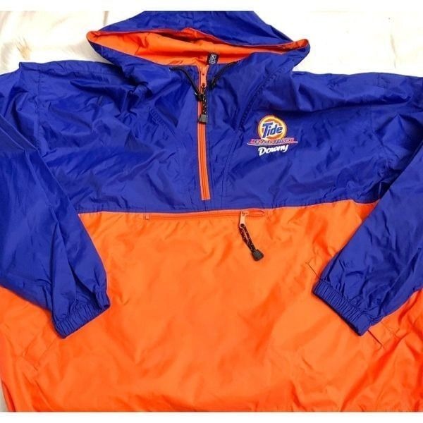 Vintage racing windbreaker jacket