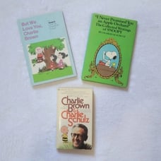 3 Vintage Peanuts Books By: Charles M. Schulz