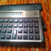 Vintage hp Calculator in WORKING Condition With Leather Case