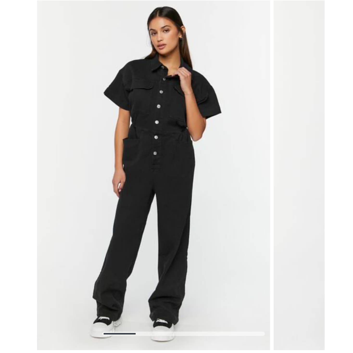 Forever new denim jumpsuit 2025